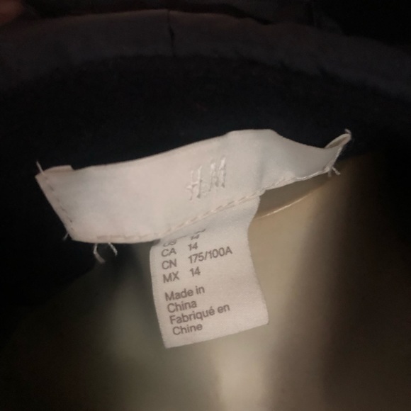 Navy Blue Peacoat by H&M - Picture 14 of 14